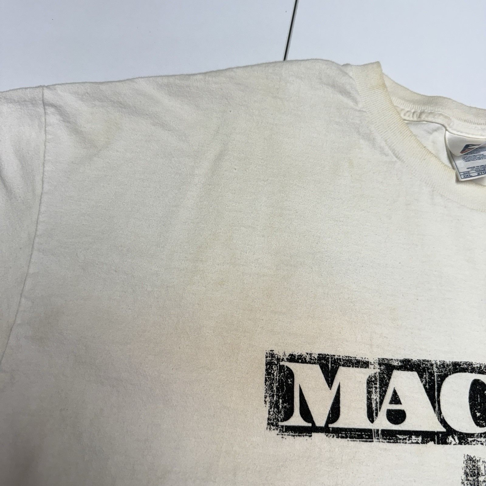 Rap Tees Vintage Mac & AK Rap Tee Shirt Mens 2XL White Bigface West Y Size US XXL / EU 58 / 5 - 9 Thumbnail