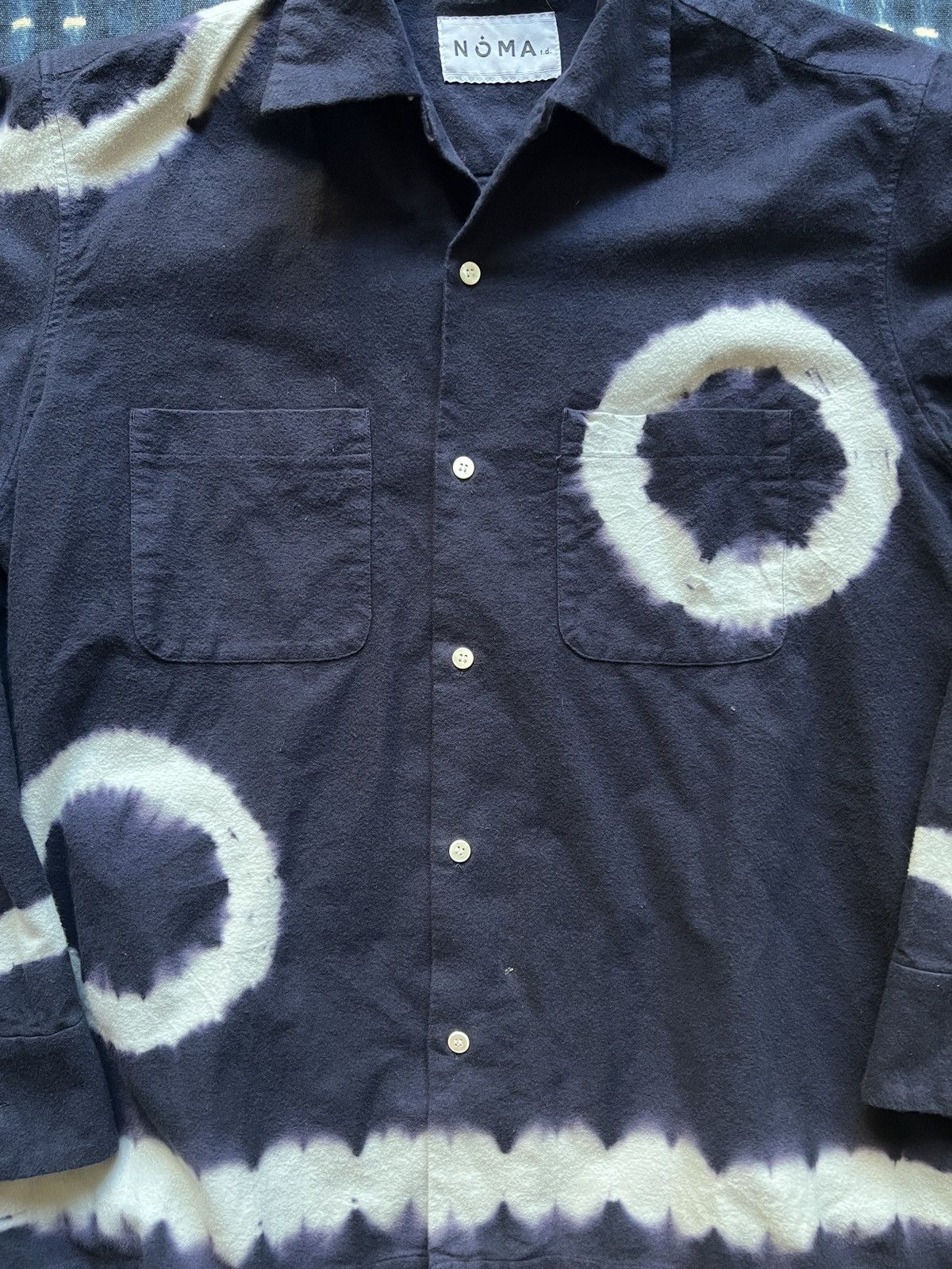 NOMA t.d NOMA t.d. Garment Dye Button Down Shirt Size US XL / EU 56 / 4 - 4 Thumbnail