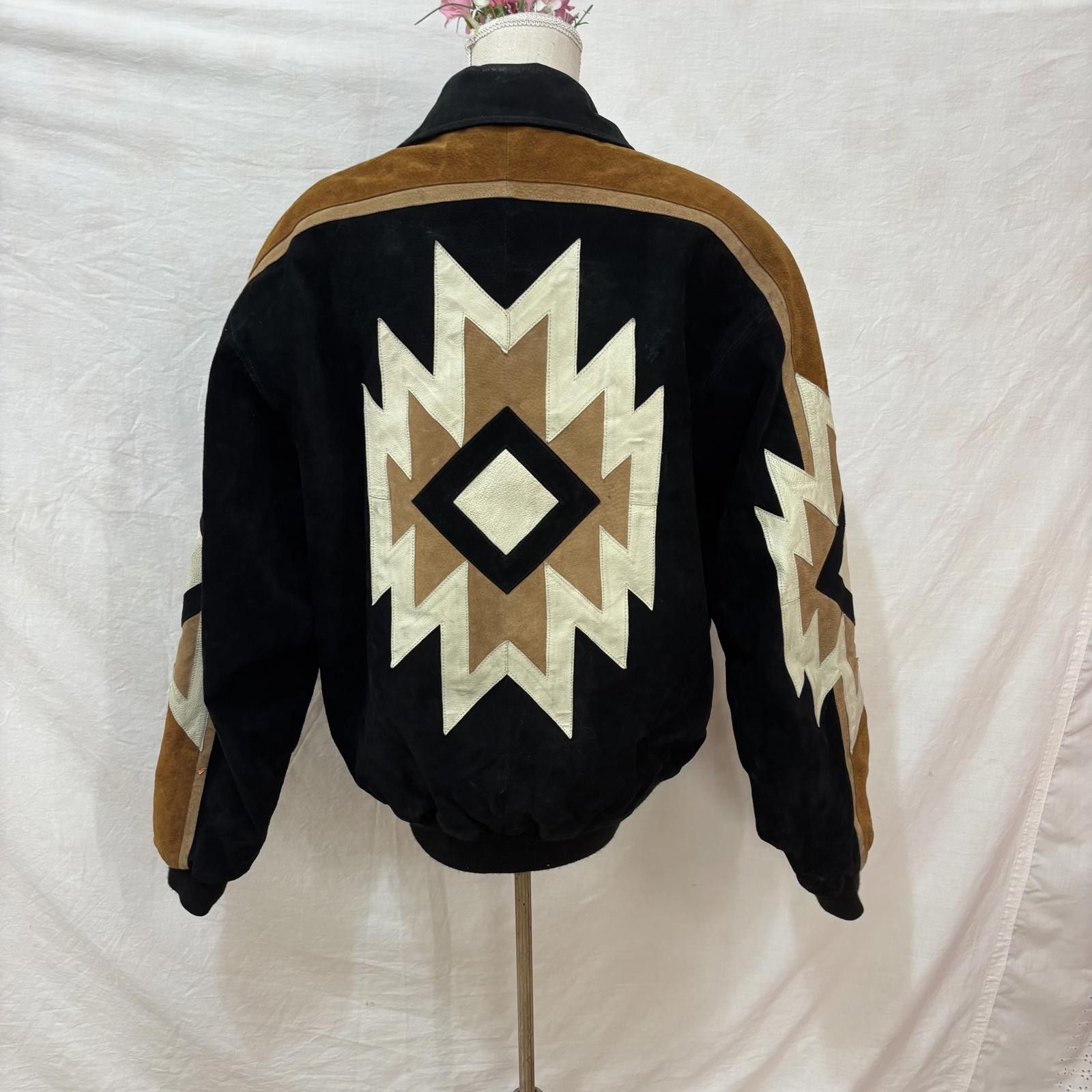 Other Vtg 90s Southwestern style suede leather mens jacket sz XL Size US XL / EU 56 / 4 - 1 Thumbnail