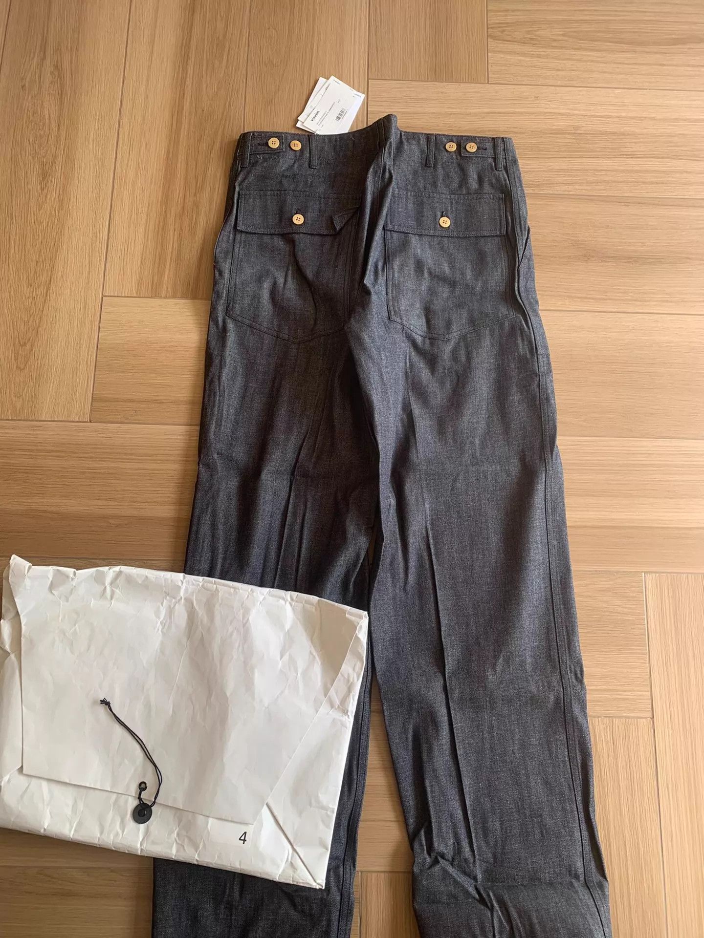 Visvim VISVIM SS BENNING JEANS UNWASHED 25AW Size 4 NEW Size US 36 / EU 52 - 2 Thumbnail