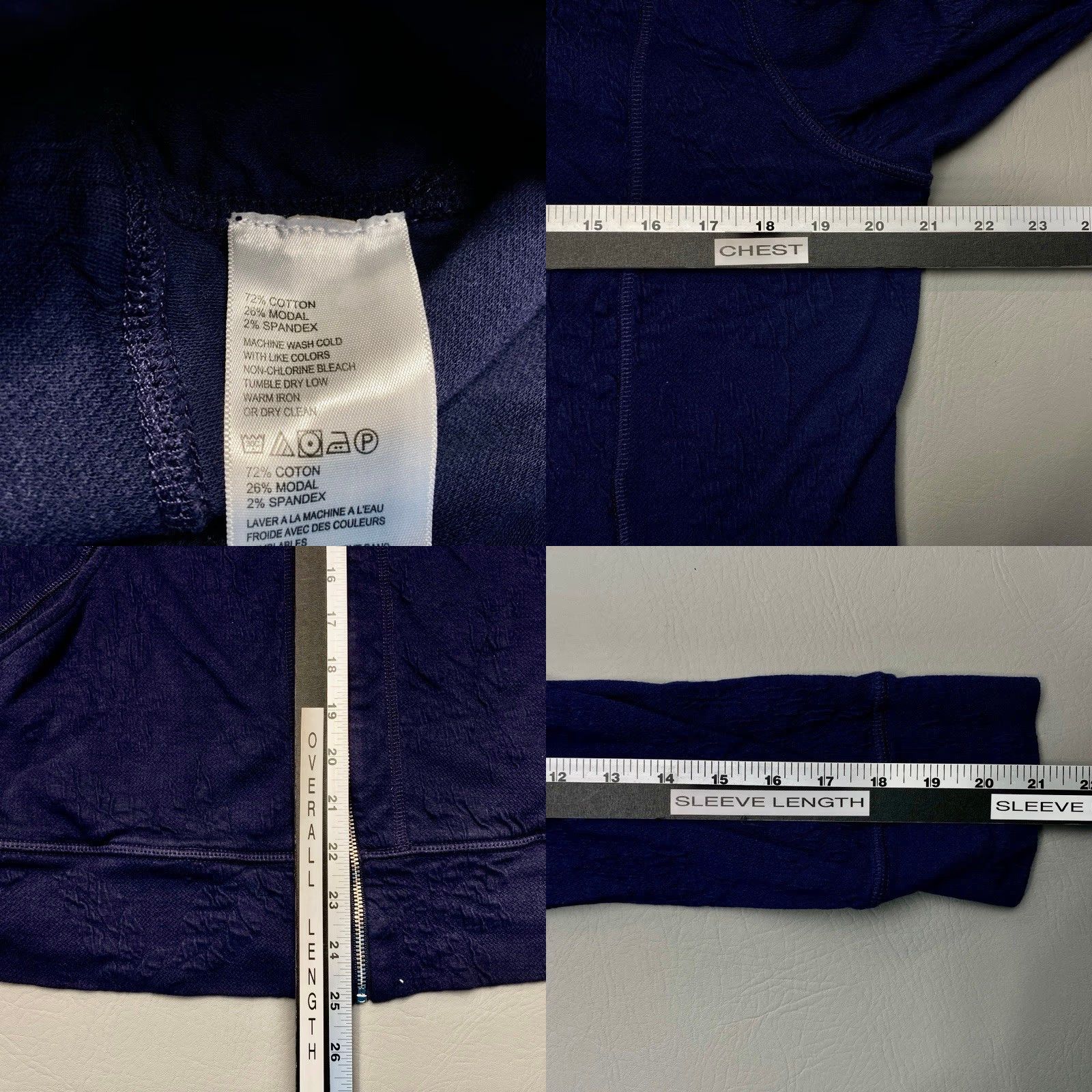 Tommy Bahama Tommy Bahama Jacquard Othella Full-Zip Jacket Womens Large Blue Golf 8398 Size L / US 10 / IT 46 - 8 Thumbnail
