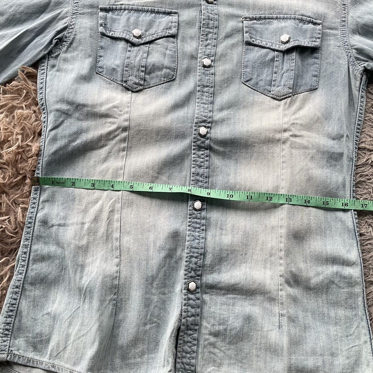 Japanese Brand Tornado mart denim button ups Size M / US 6-8 / IT 42-44 - 15 Thumbnail
