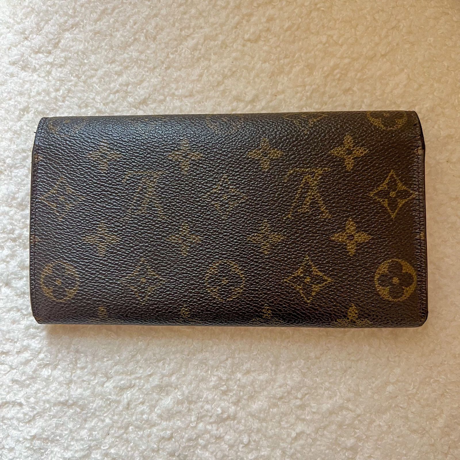 Louis Vuitton Louis Vuitton Monogram Portefeiulle Sarah Long Bifold Wallet Size ONE SIZE - 3 Thumbnail