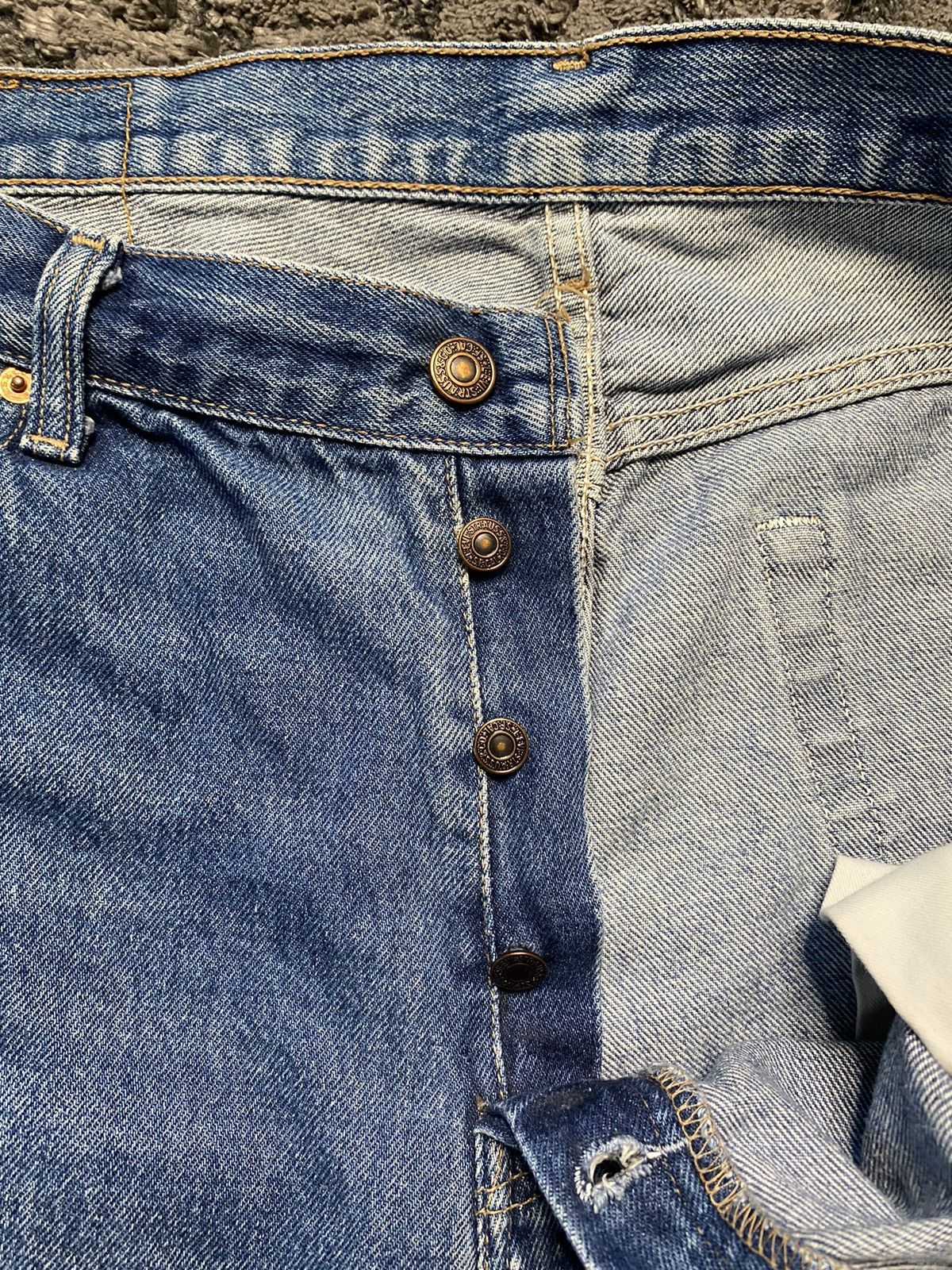 Levi's Vintage Blue Levi’s Straight Leg Jeans Trousers Basic 582 Size US 36 / EU 52 - 5 Thumbnail