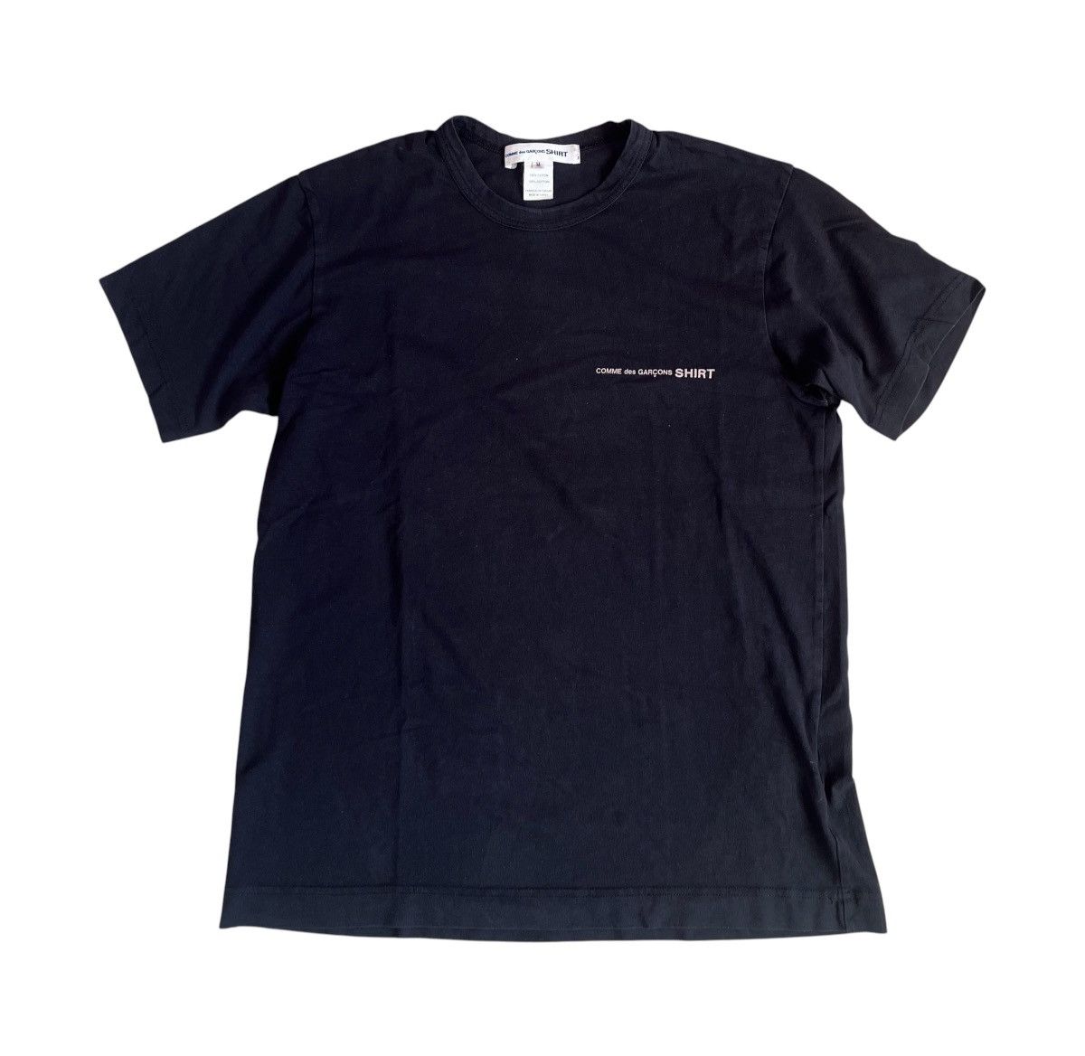 Comme des Garcons 1989 Logo T-Shirt Crew Staff | Grailed