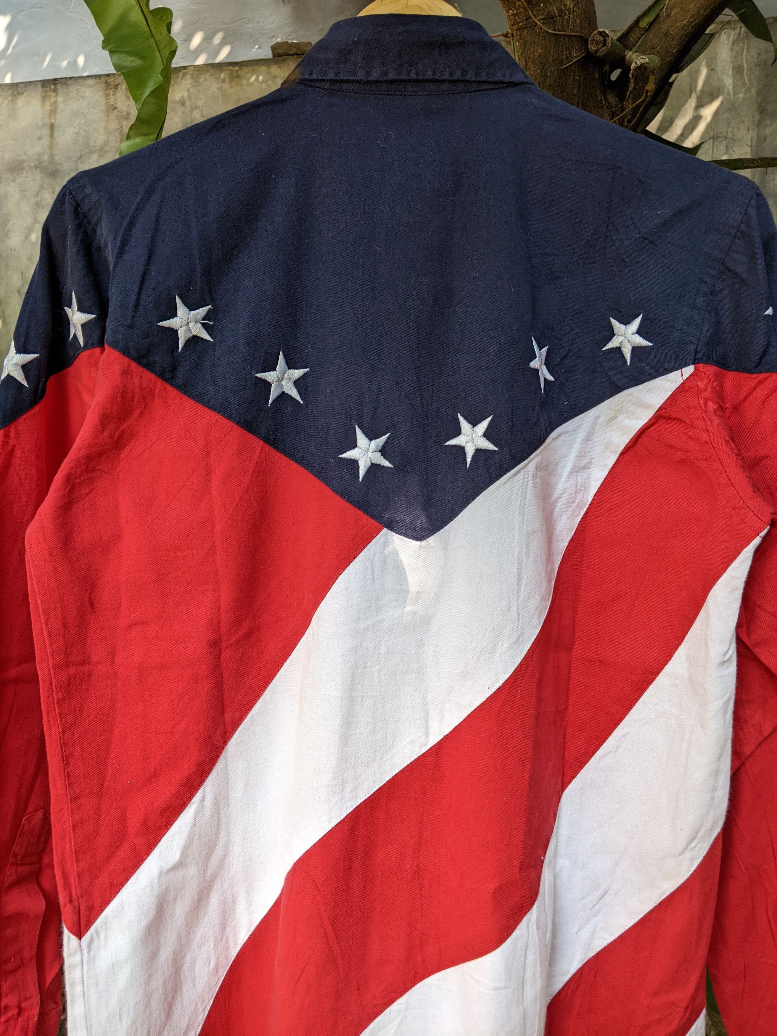 Japanese Brand Crazy Cow Girl USA Flag Size S / US 4 / IT 40 - 5 Thumbnail