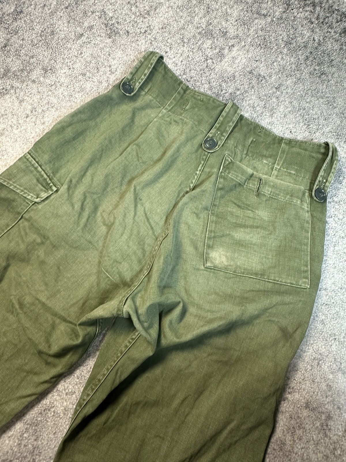 Vintage Vintage Military Baggy Pants Khaki Streetwear Style Rare 90s Size US 30 / EU 46 - 6 Thumbnail