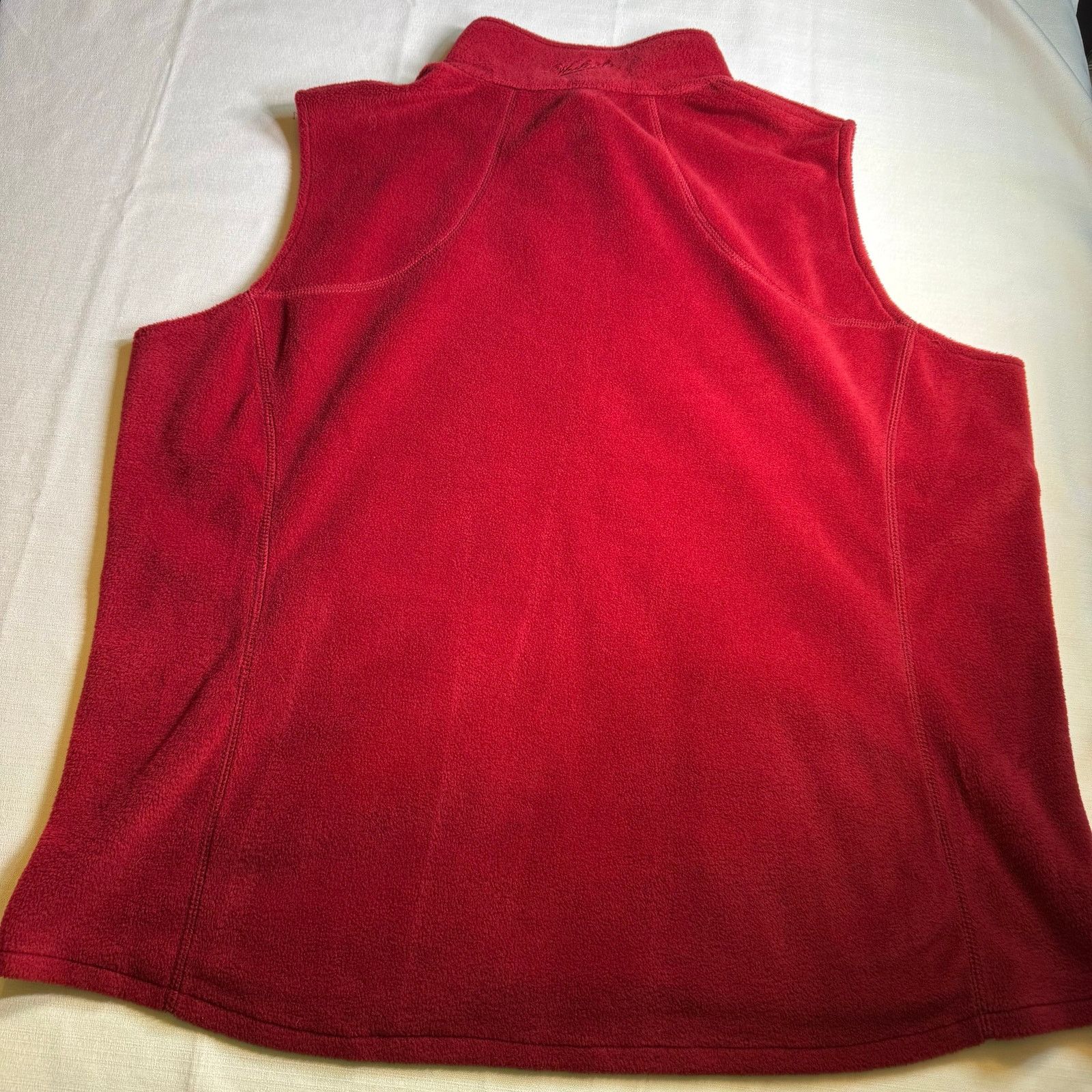 Woolrich Woolen Mills Woolrich Fleece Full-Zip Vest 2-Pockets Men's Size 2XL Red Size US XXL / EU 58 / 5 - 3 Thumbnail