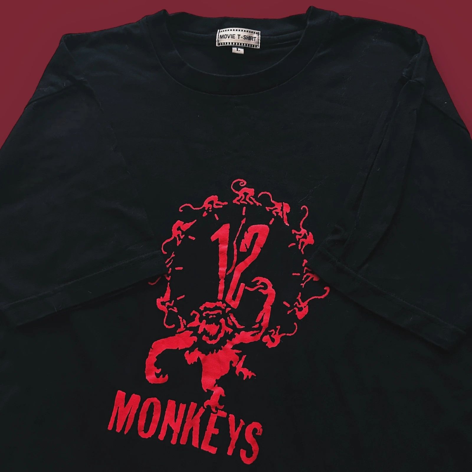 映画90s ビンテージ12モンキーズTシャツ