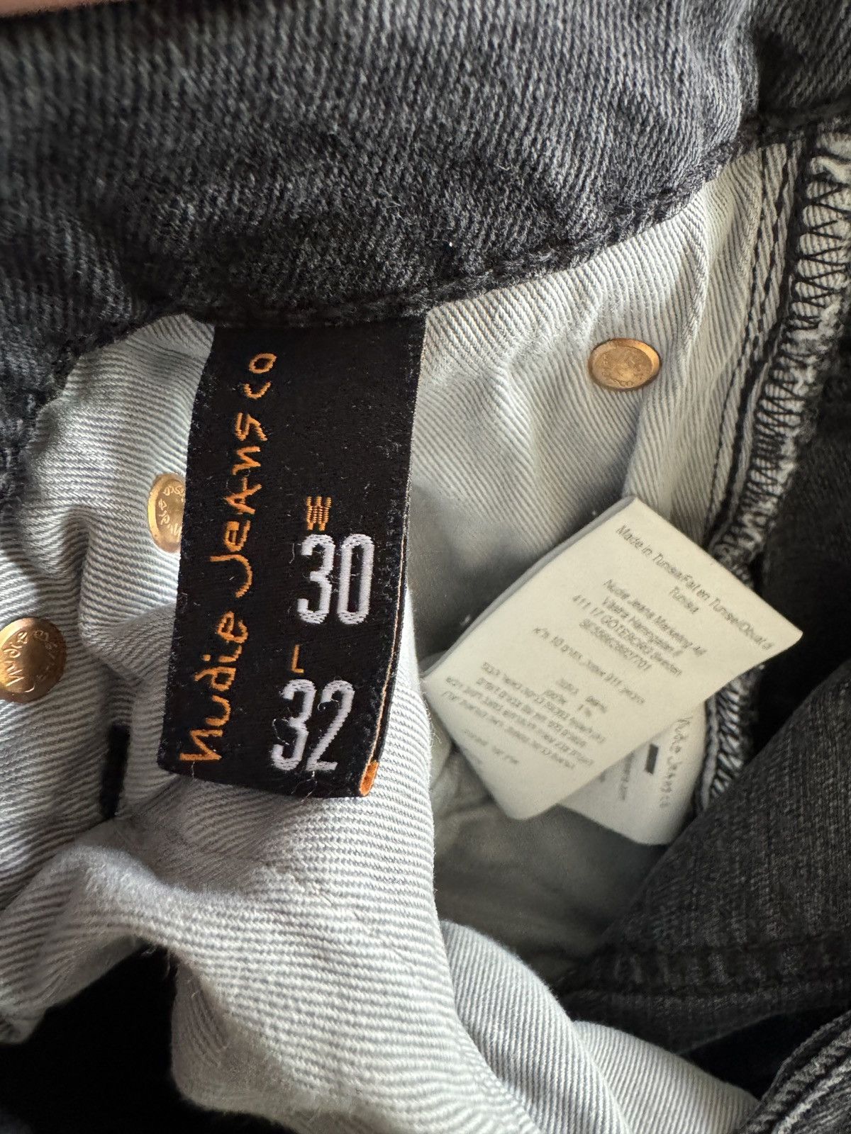 Nudie Jeans Nudie Grim Tim Jeans Size US 30 / EU 46 - 5 Thumbnail