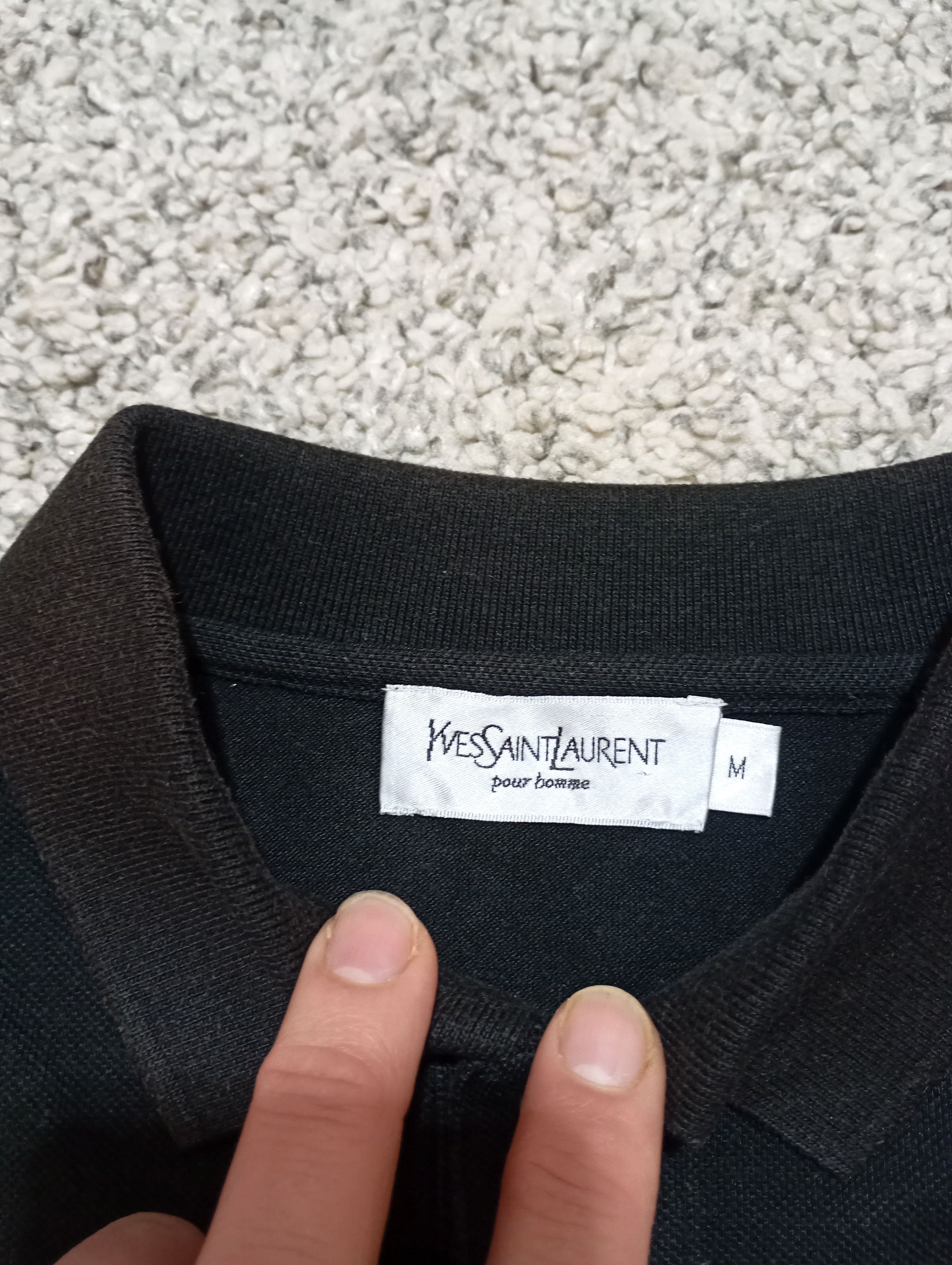 Yves Saint Laurent Yves Saint Laurent YSL Vintage Polo T-Shirt Tee 90s Size US M / EU 48-50 / 2 - 14 Thumbnail