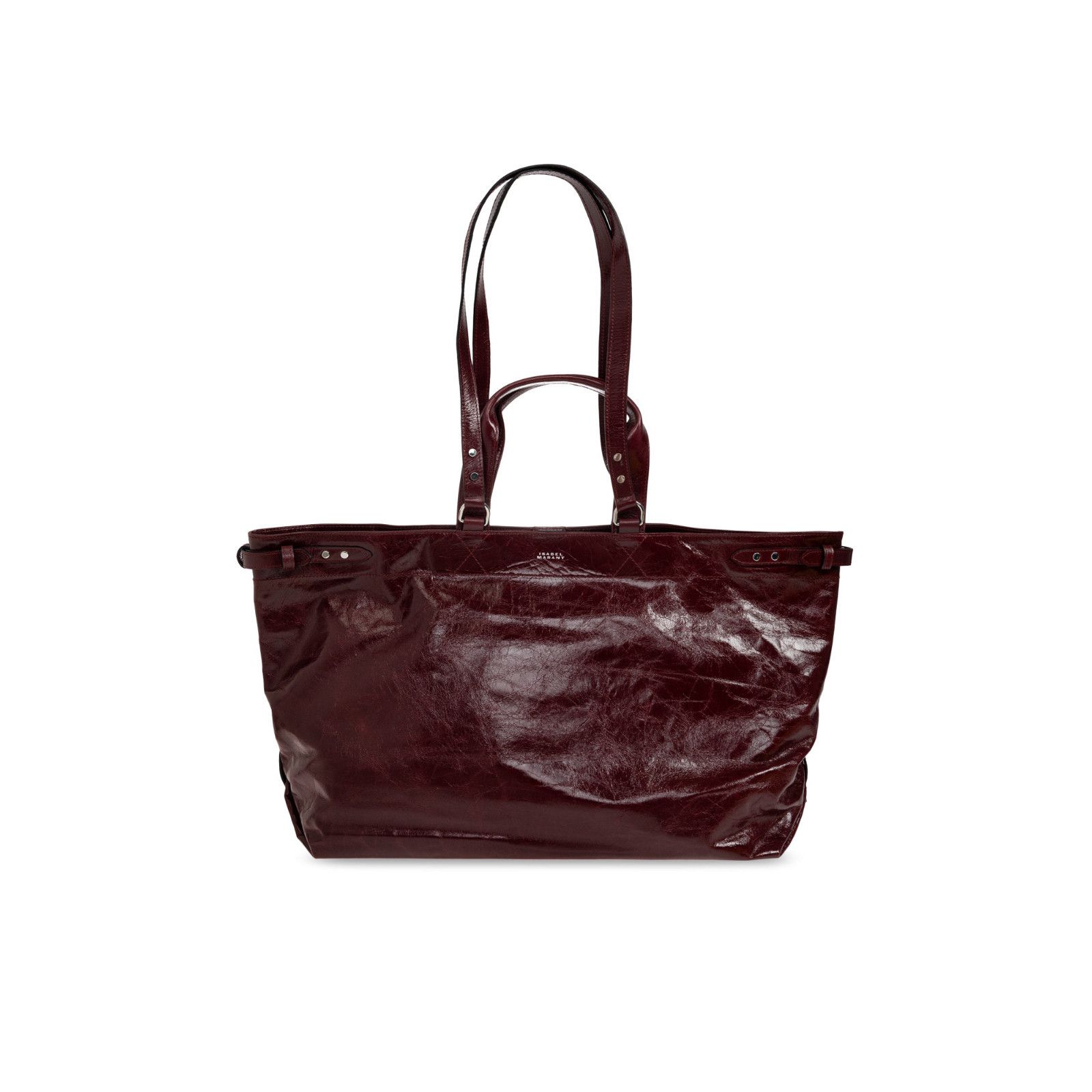 Isabel Marant ISABEL MARANT Winna Burgundy Tote Bag New & Authentic Size ONE SIZE - 1 Thumbnail