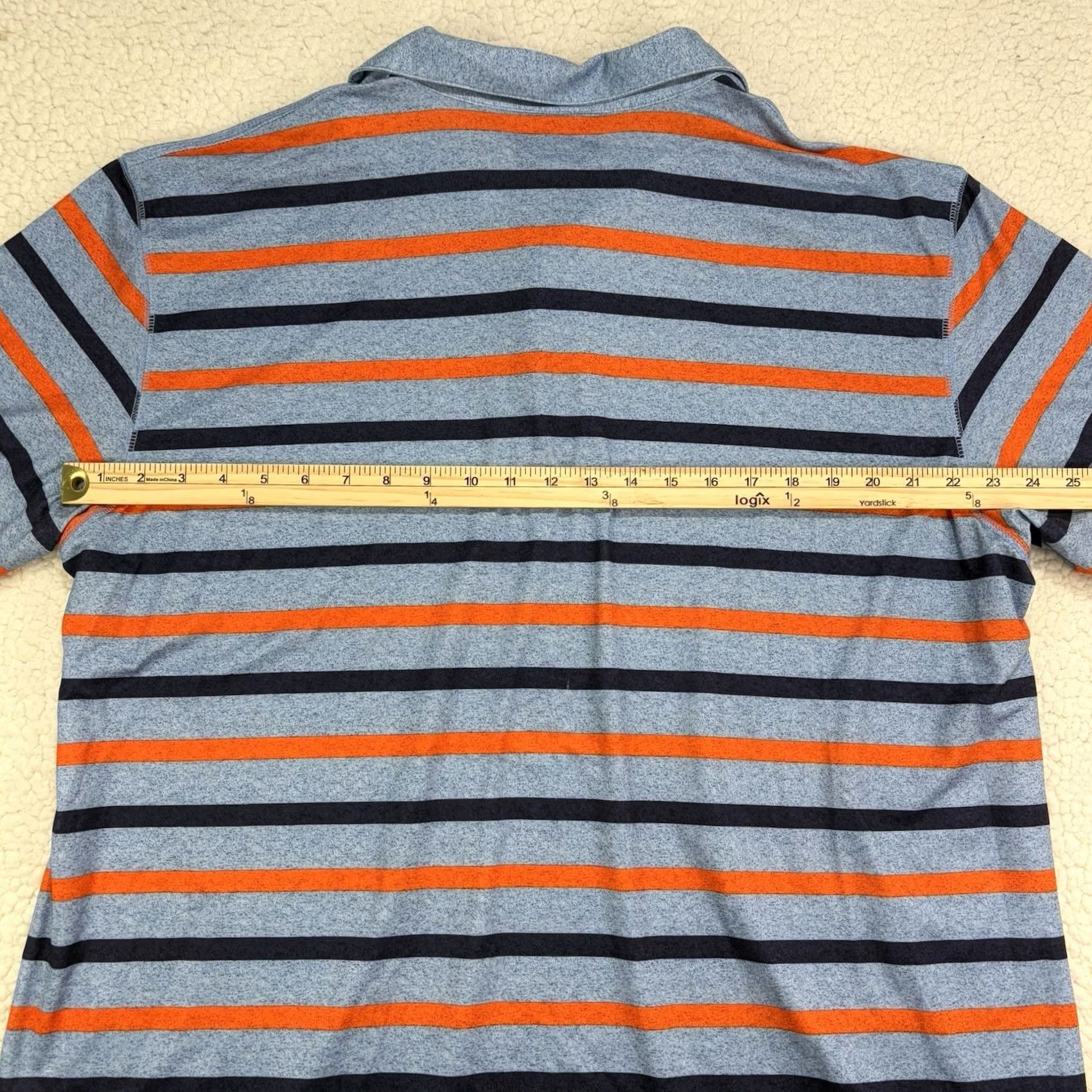 Callaway Callaway Polo Shirt Mens XL Multicolor Stripe Short Sleeve Collared Breathable Performance Golf Shirt Size US XL / EU 56 / 4 - 5 Thumbnail