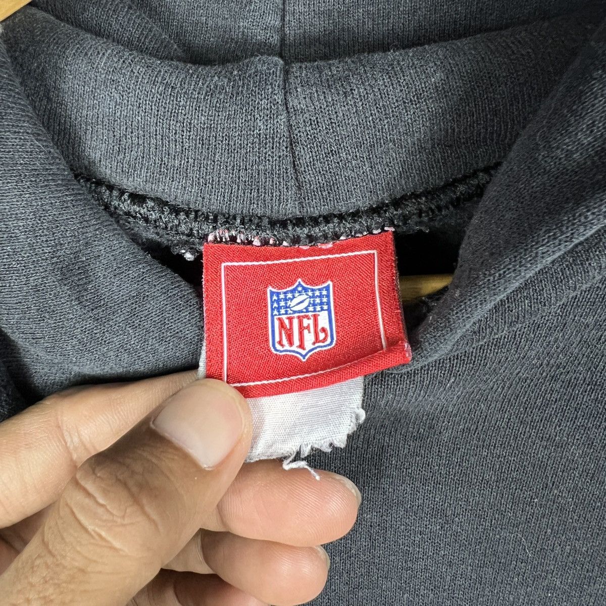 NFL 🔥 Vintage Nfl Raiders Hoodies Size US XL / EU 56 / 4 - 8 Thumbnail