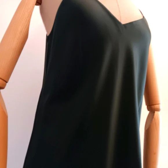 Lafayette 148 LAFAYETTE148 NEW YORK Silk Green Charmeuse Bias Tank- (MDS) Size S / US 4 / IT 40 - 4 Thumbnail