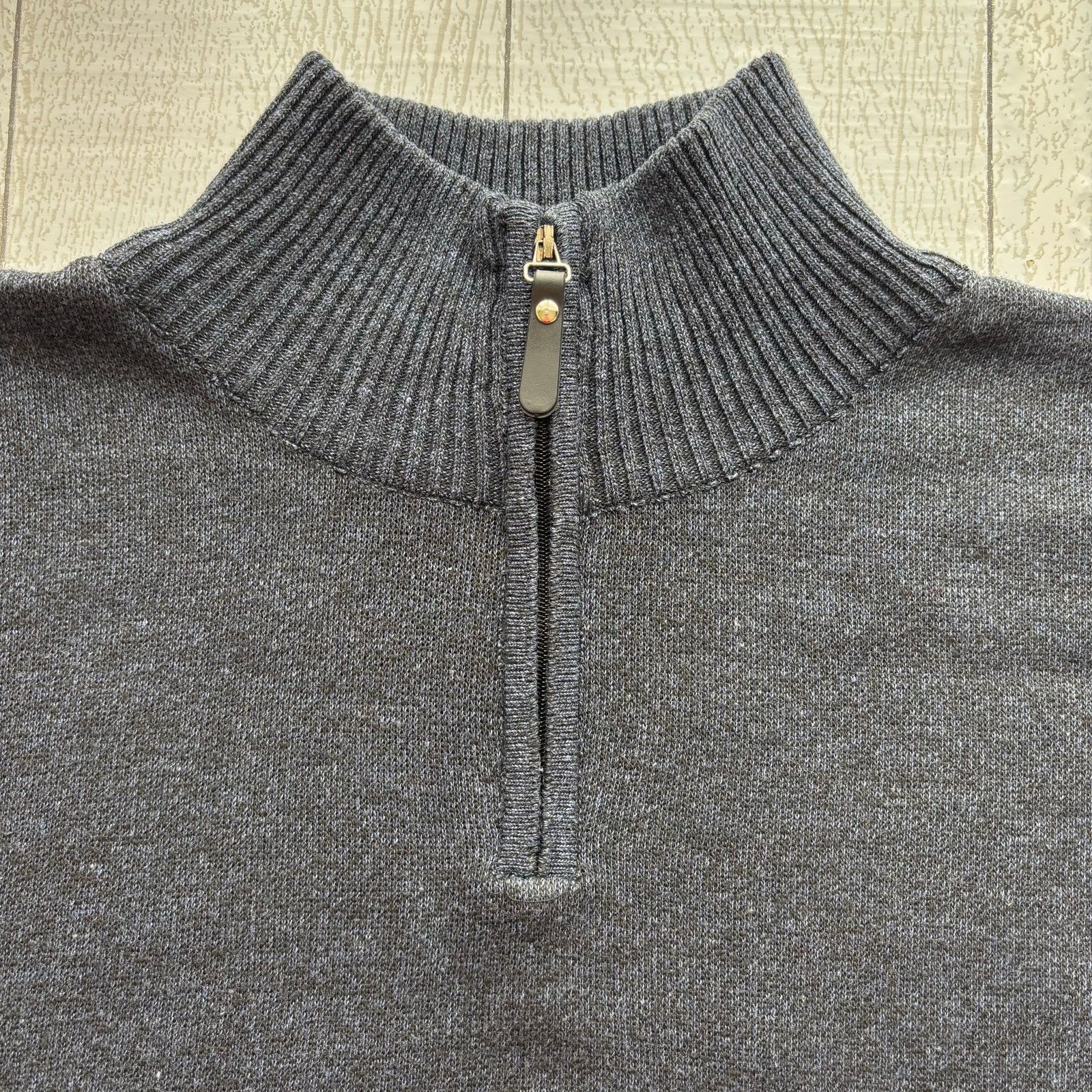 Other True Rock 1/4 Zip Blue Black Pullover Sweater Size Large Size US L / EU 52-54 / 3 - 10 Thumbnail