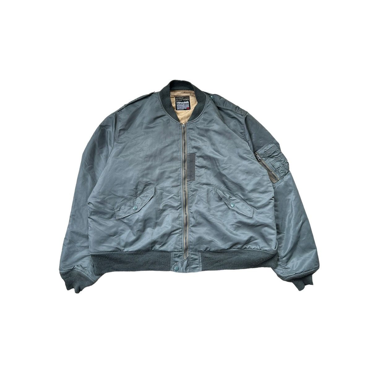 image of Beams Plus x Buzz Ricksons Unused Buzz Rickson's Beams L-2B Jacket in Army Green, Men's (Size XL)