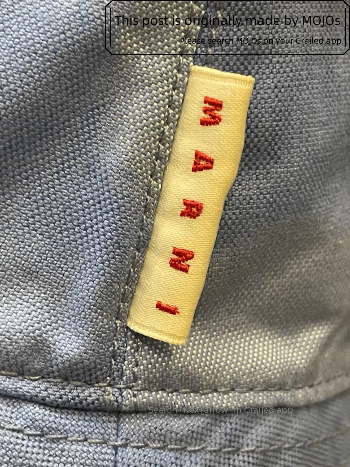 Marni Sz L Marni Canvas Dye Bucket Hat. Size ONE SIZE - 2 Thumbnail