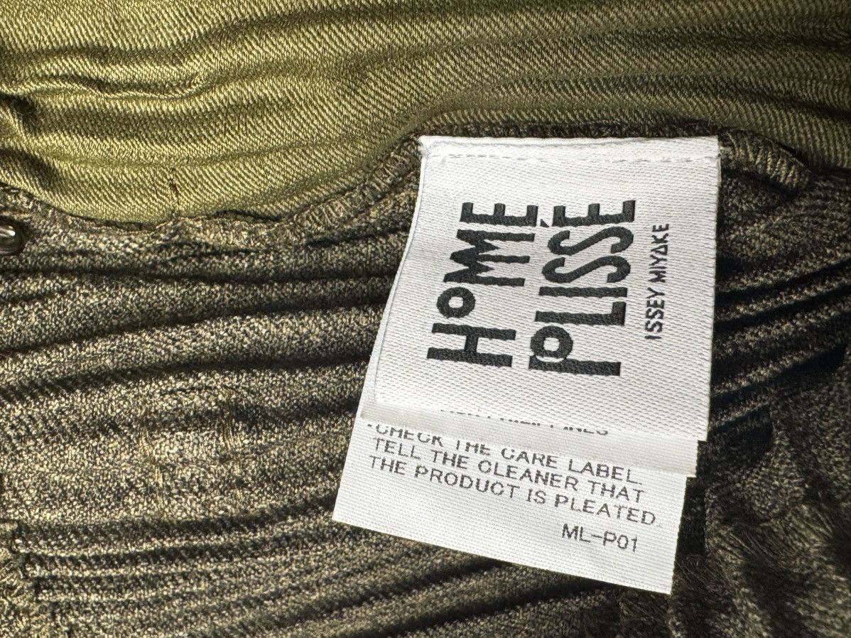 Homme Plisse Issey Miyake Kahki Wool Like Light Trousers Size US 34 / EU 50 - 3 Thumbnail