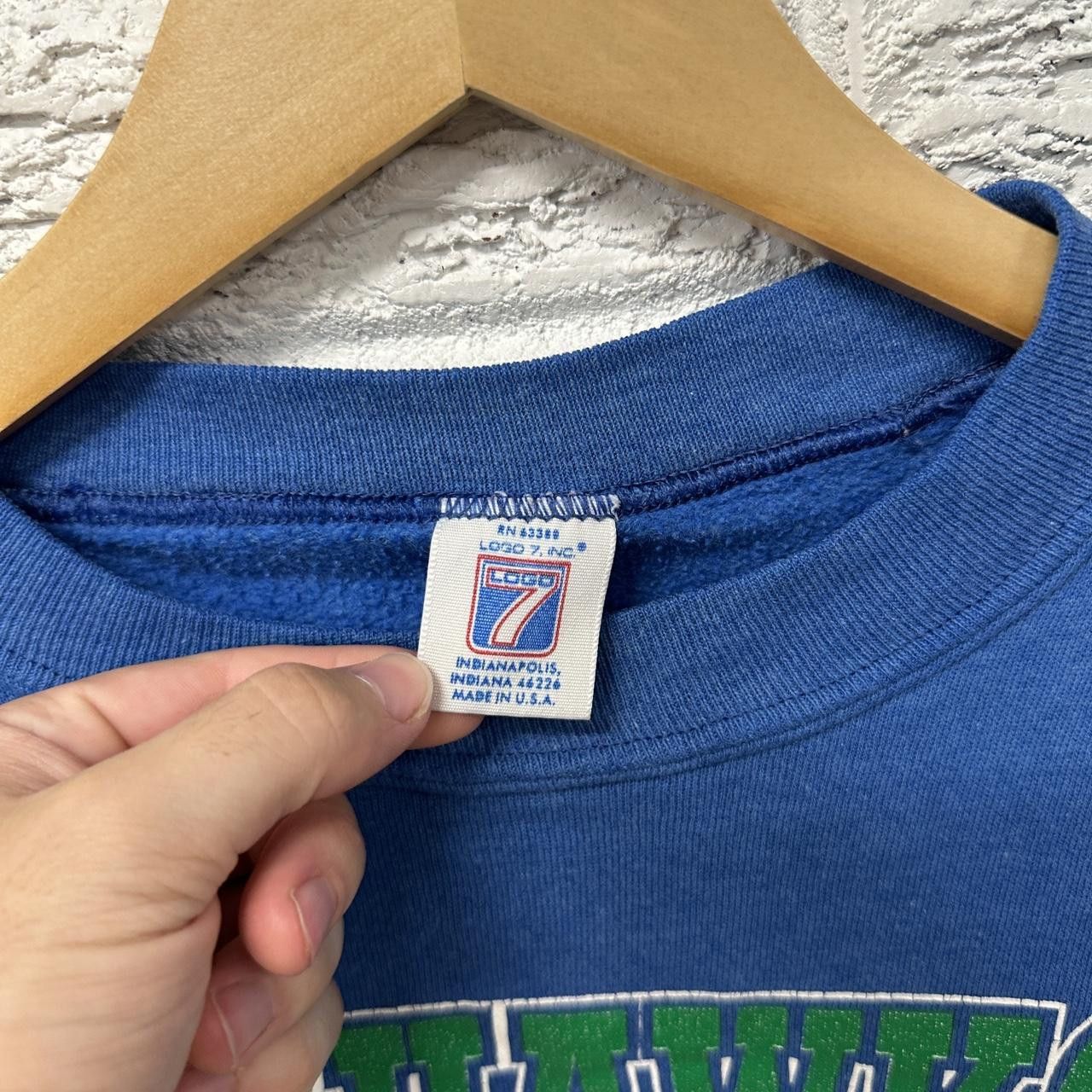 Logo 7 Vintage Logo 7 Seattle Seahawks Sweatshirt Large Size US L / EU 52-54 / 3 - 4 Thumbnail