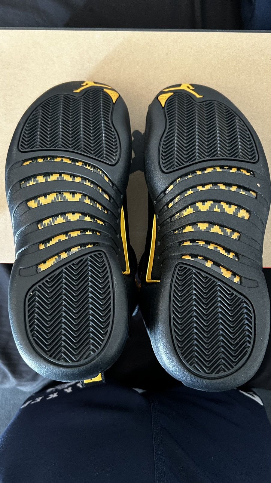 Jordan Brand Air Jordan 12 Retro 'Black Taxis' Size US 11 / EU 44 - 4 Thumbnail