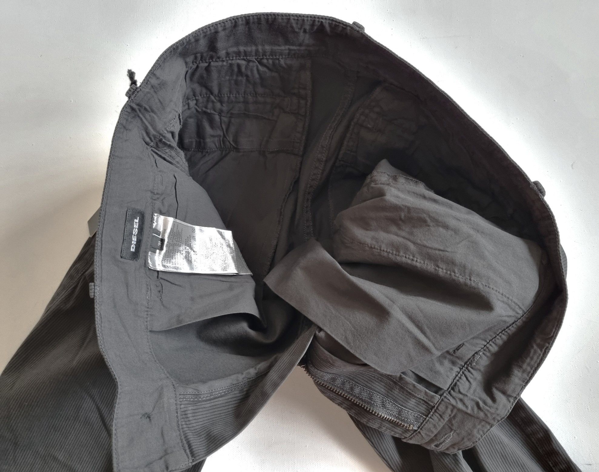 Diesel Diesel Chi Shaped Trousers Size US 31 - 6 Thumbnail