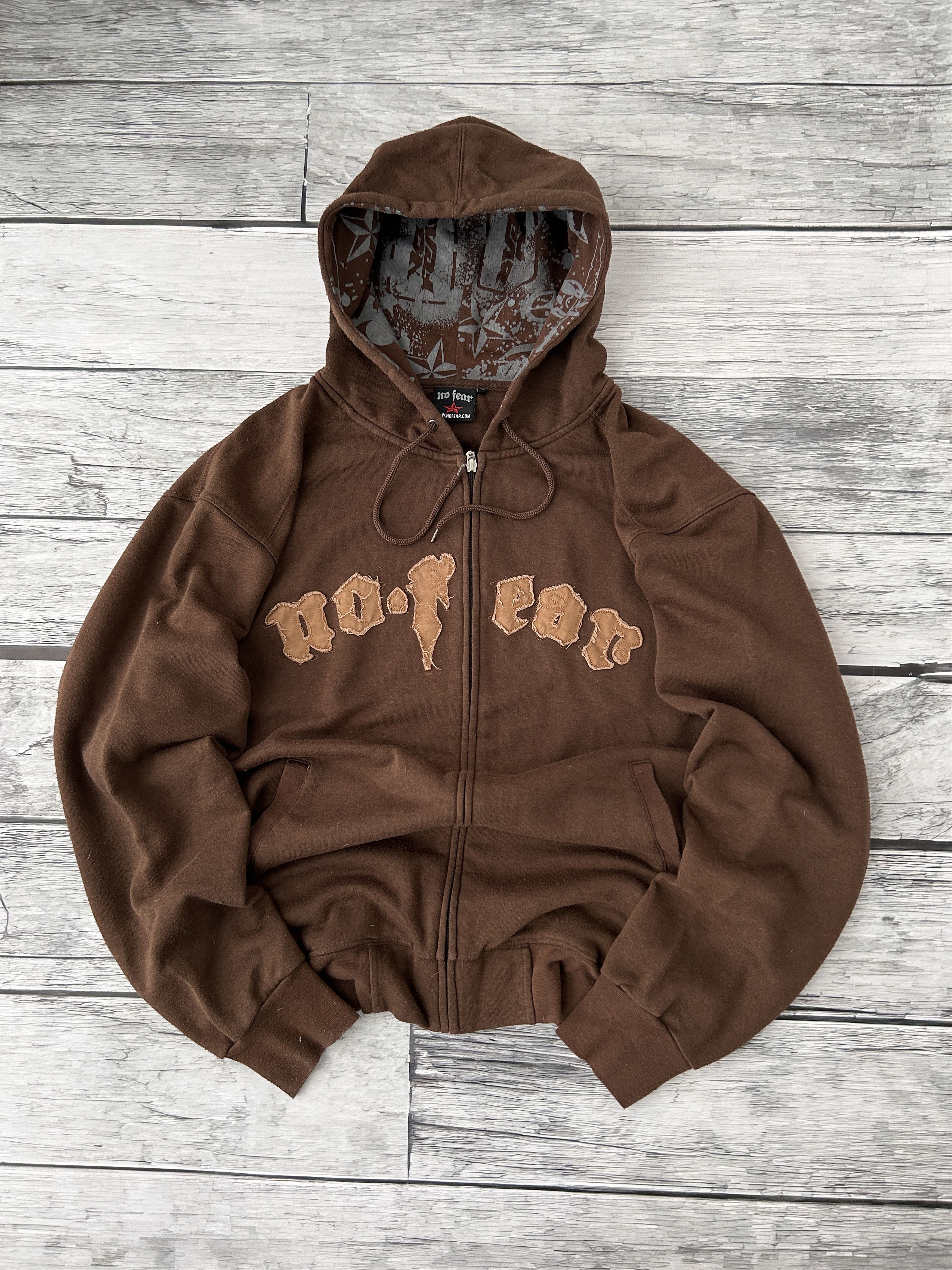 Archival Clothing Vintage Avant Garde Streetwear No Fear Big Logo