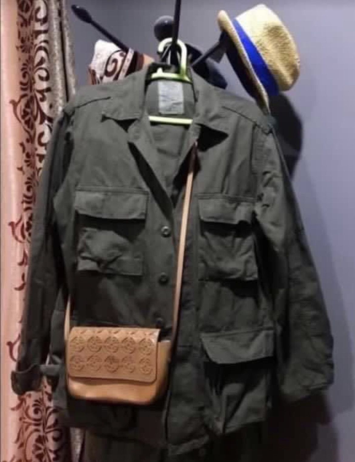 Paul & Joe Paul and Joe Paris Natural Tan Leather Sling Bag Size ONE SIZE - 2 Thumbnail