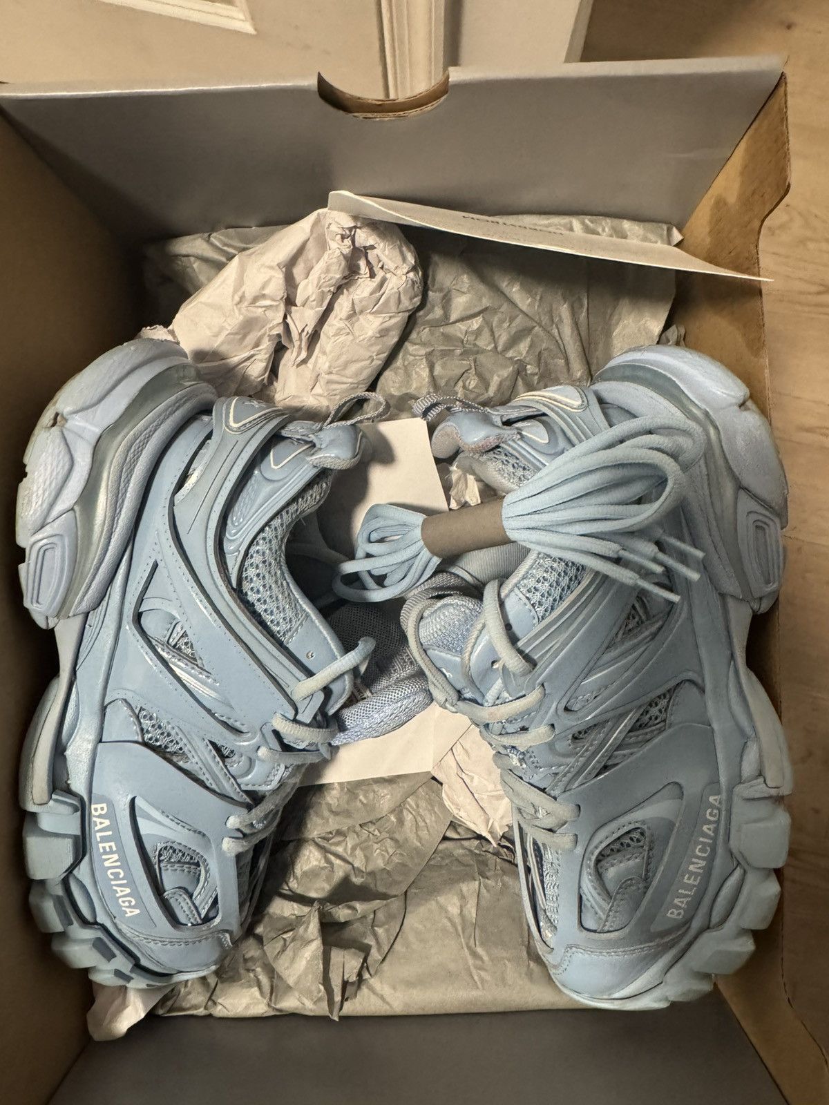 Balenciaga Womens Balenciaga Track Sneakers Size US 5 / IT 35 - 5 Thumbnail