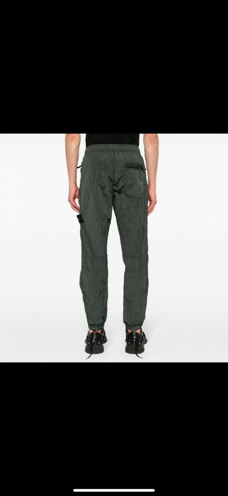 Stone Island × Vintage Stone island nylon metal green pants joggers size: 30;33 Size US 30 / EU 46 - 7 Thumbnail