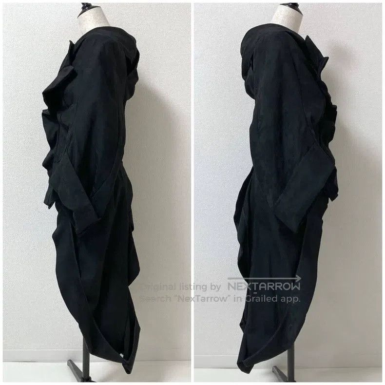 Comme des Garcons Comme Des Garcons Tailcoat Bubble Pleated Shirt Size S / US 4 / IT 40 - 8 Thumbnail