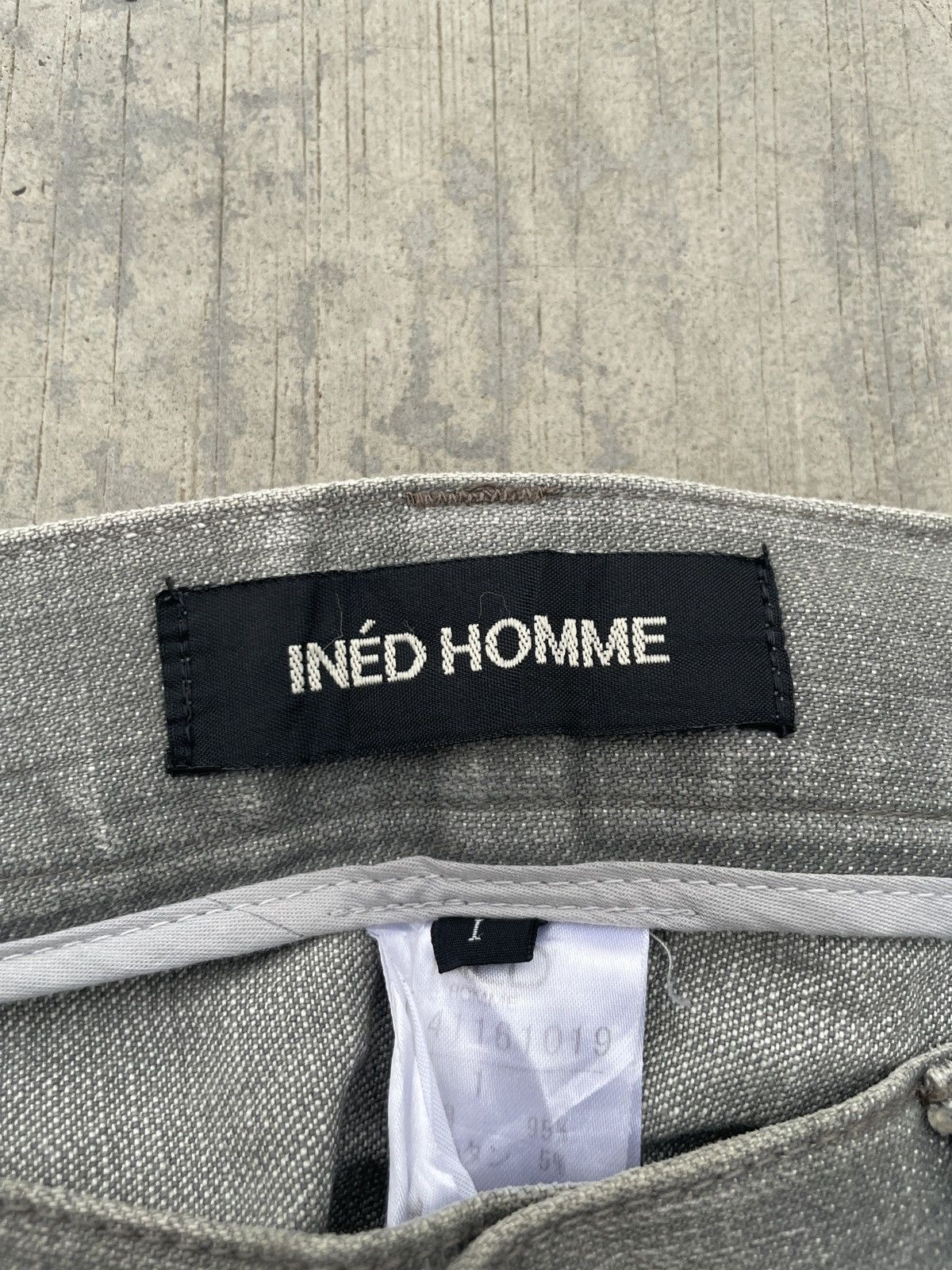 Japanese Brand 2000s JAPANESE BRAND INED HOMME MUD WASH SKINNY JEANS Size US 31 - 6 Thumbnail