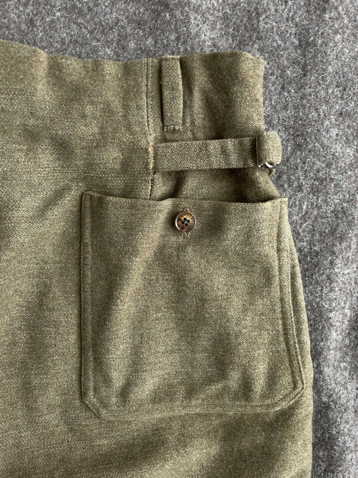 Other Vintage Antique ~20-40s(?) Military/Workwear Shorts Size US 30 / EU 46 - 8 Thumbnail
