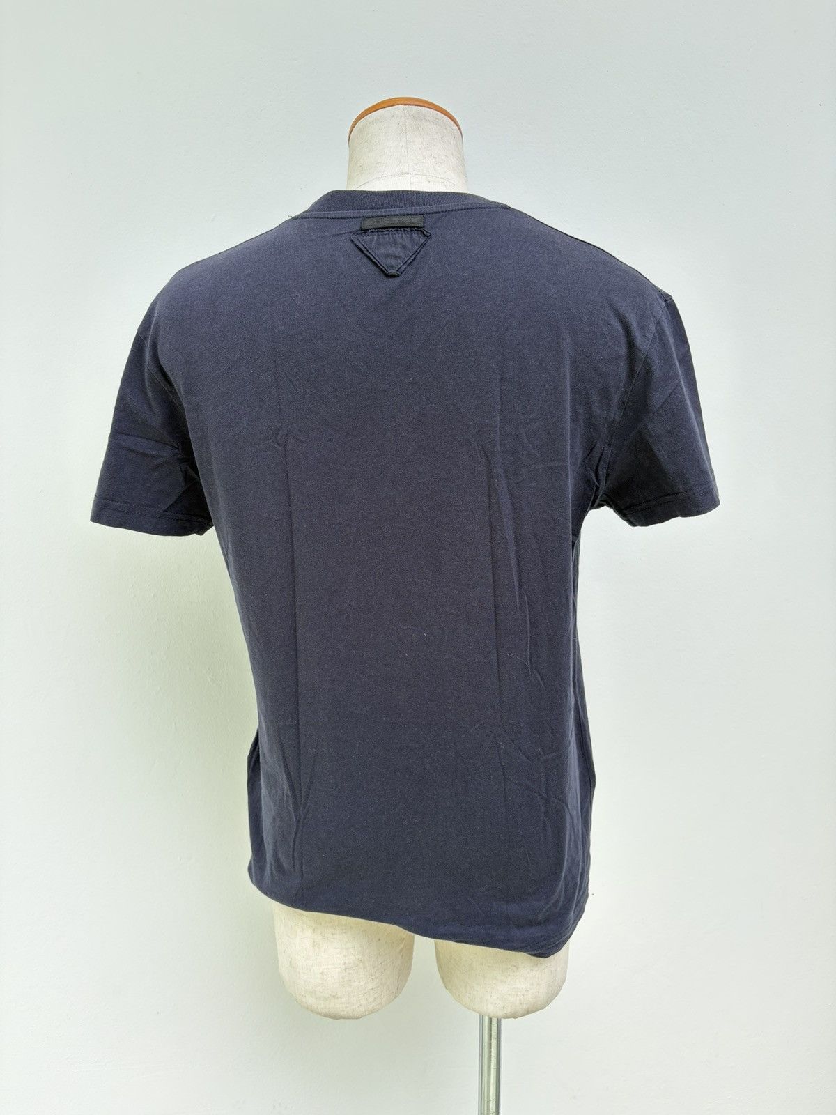Prada Prada black v neck T-shirt Size US M / EU 48-50 / 2 - 14 Thumbnail