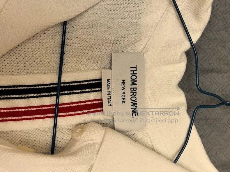 Thom Browne Thom Browne White Polo Dress . Size M / US 6-8 / IT 42-44 - 2 Thumbnail