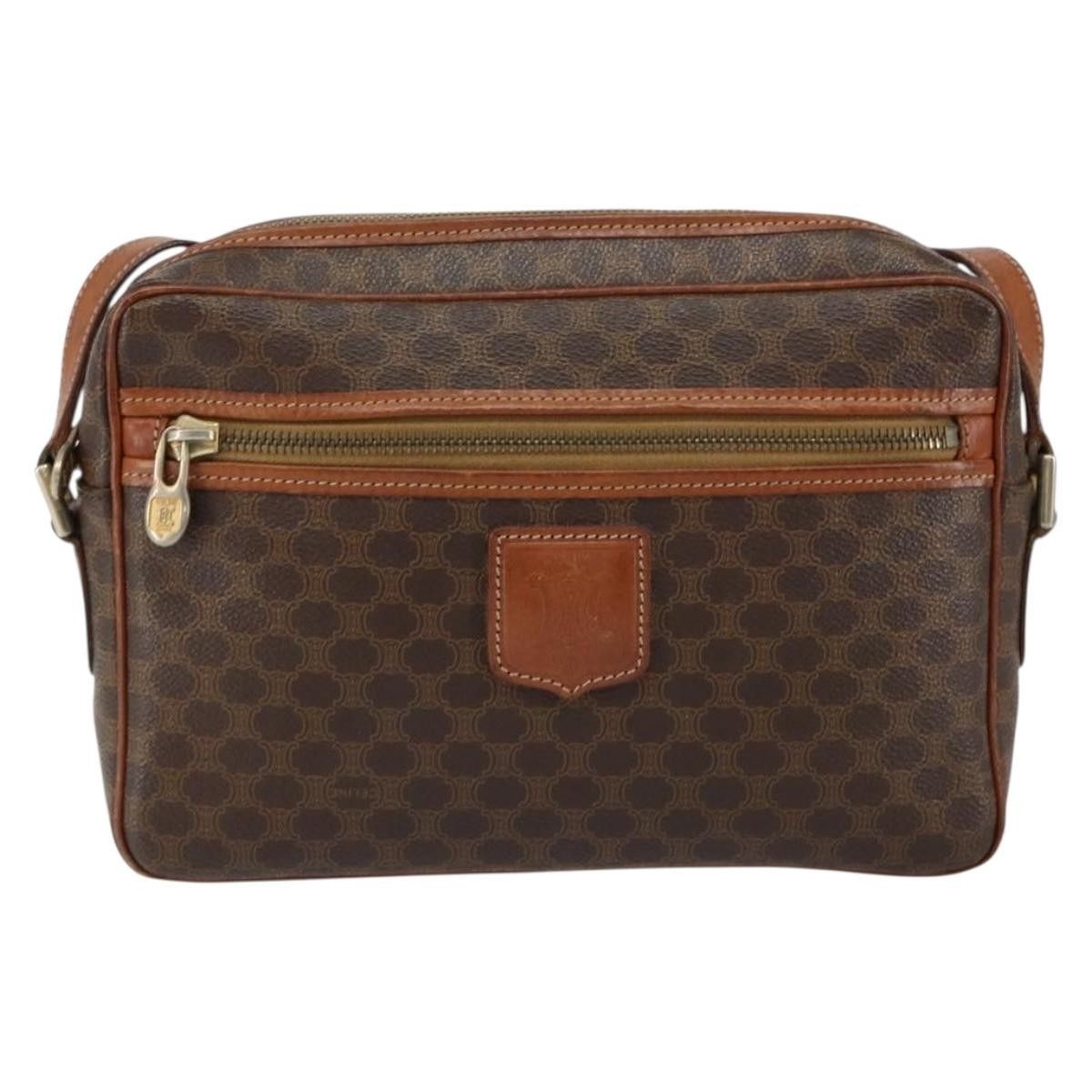 Celine Celine Vintage Macadam Canvas and Leather Size ONE SIZE - 1 Thumbnail
