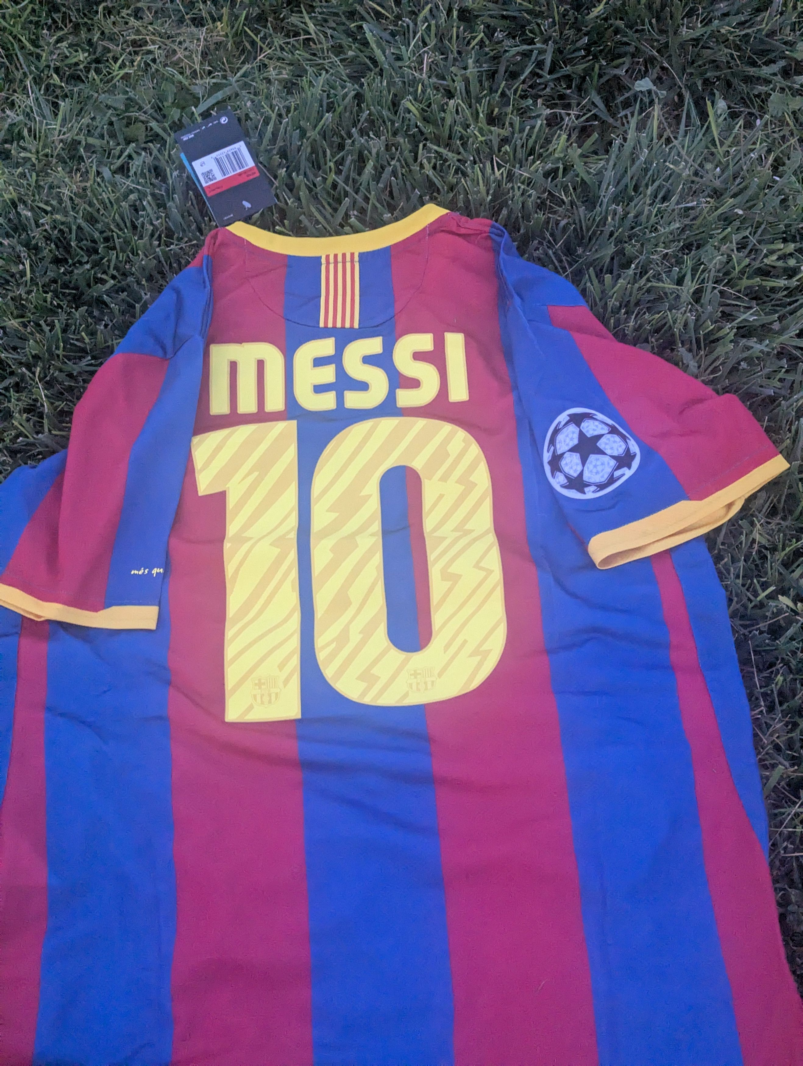 Nike Messi #10 10/11 Nike jersey "Barcelona 🐐" Size US L / EU 52-54 / 3 - 2 Thumbnail