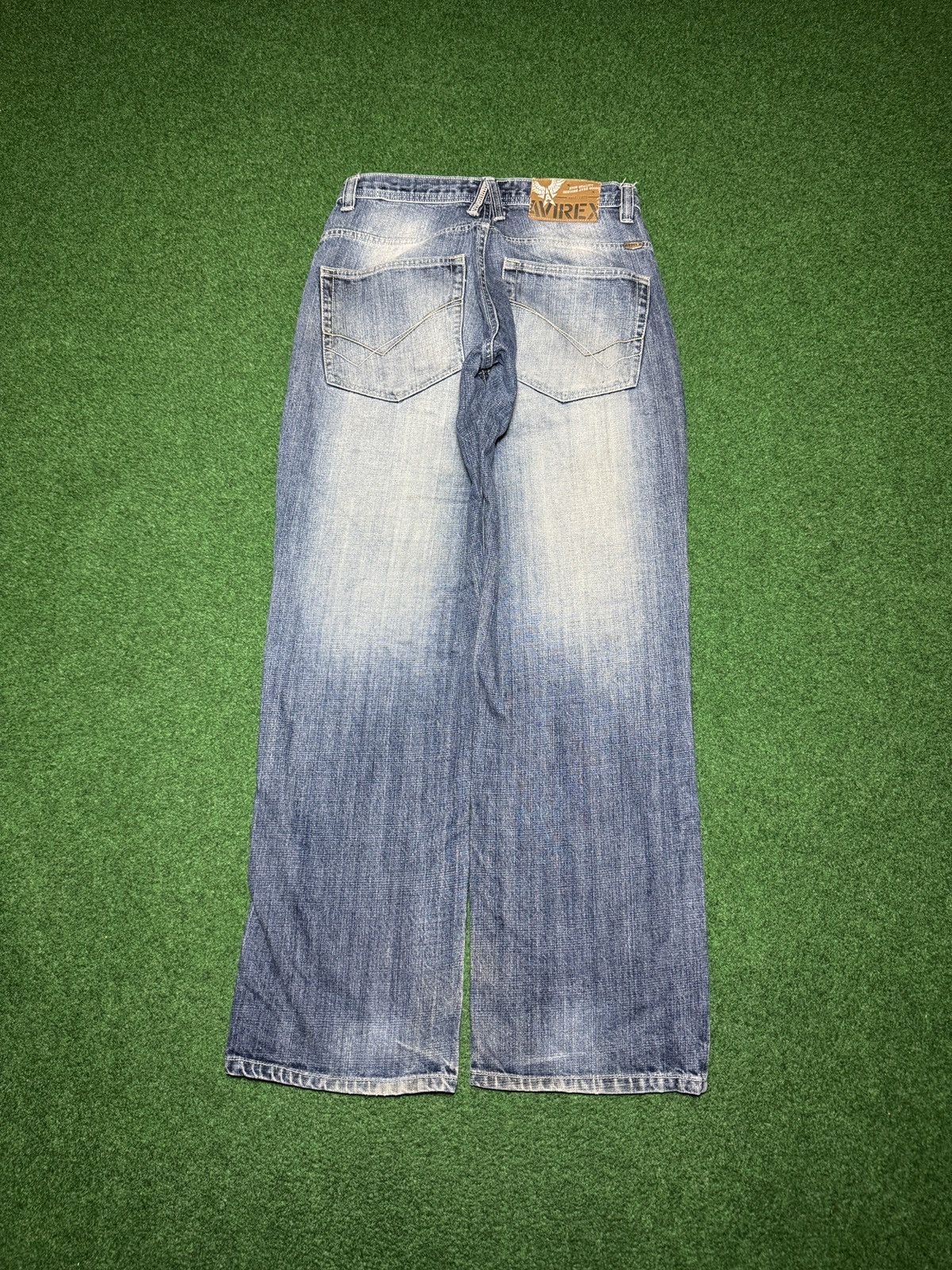 Avirex Avirex Baggy Jeans 30x30 Vintage Y2K Distressed Grunge Size US 30 / EU 46 - 1 Thumbnail