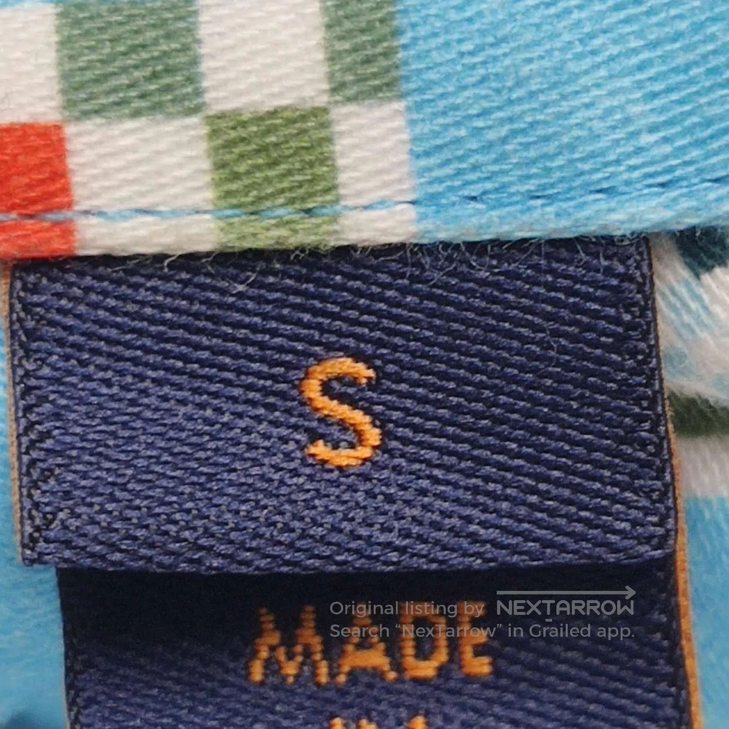 Louis Vuitton Louis Vuitton Blue Checkered Cotton Shirt S. Size US S / EU 44-46 / 1 - 5 Thumbnail