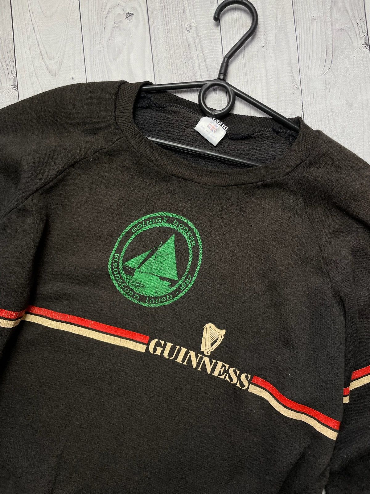 Vintage Vintage Guinness beer sweatshirt size L/XL rare logo Size US L / EU 52-54 / 3 - 2 Thumbnail