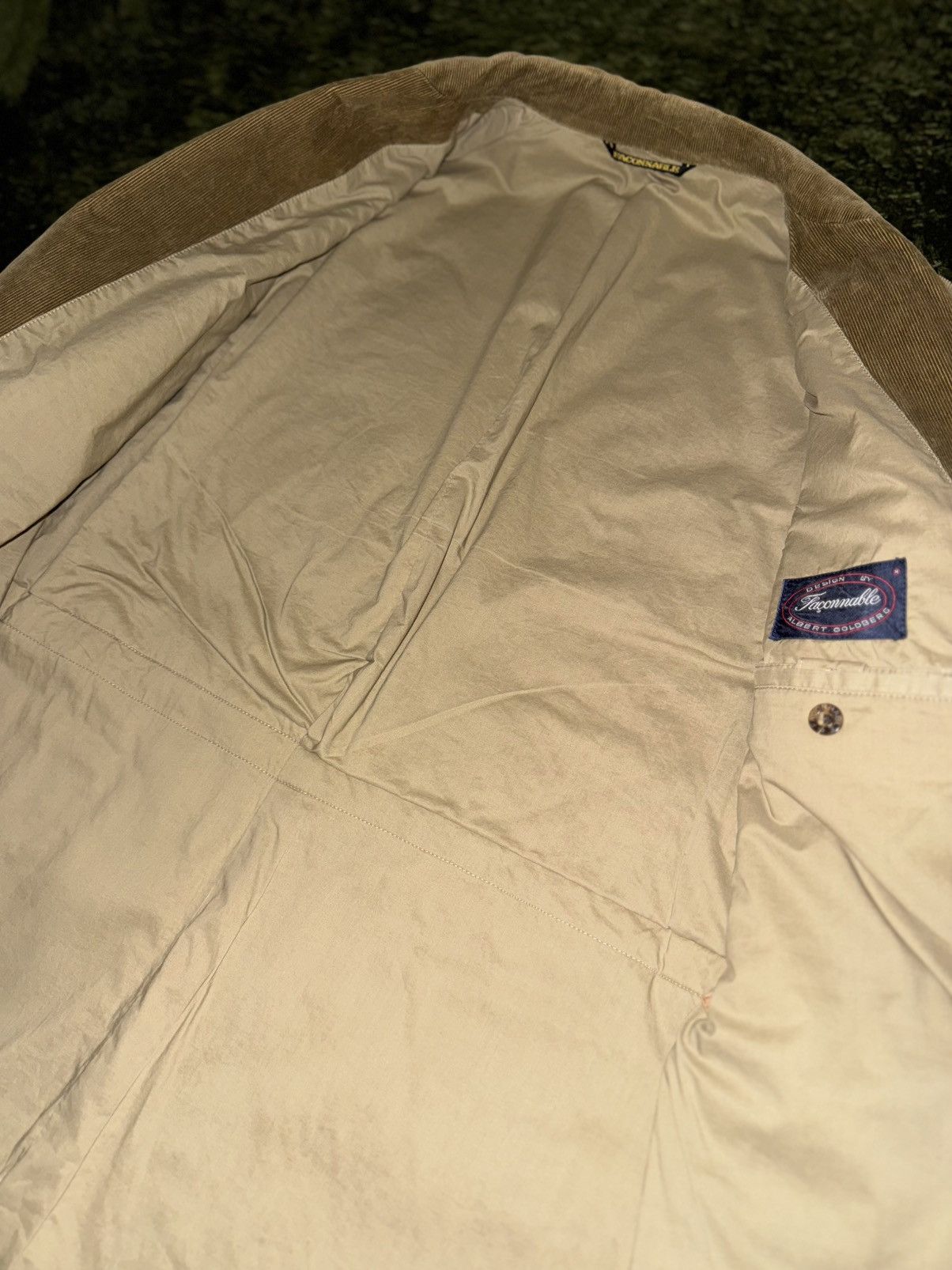 Faconnable Faconnable Japan Elbow-Patch Corduroy Blazer Size 44R - 6 Thumbnail