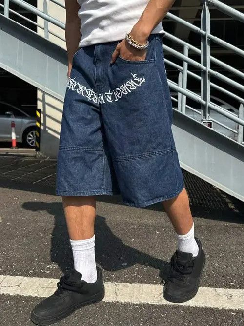 Japanese Brand × Vintage VINTAGE RETRO shorts jorts DRIP rap Y2K Size US 30 / EU 46 - 1 Thumbnail