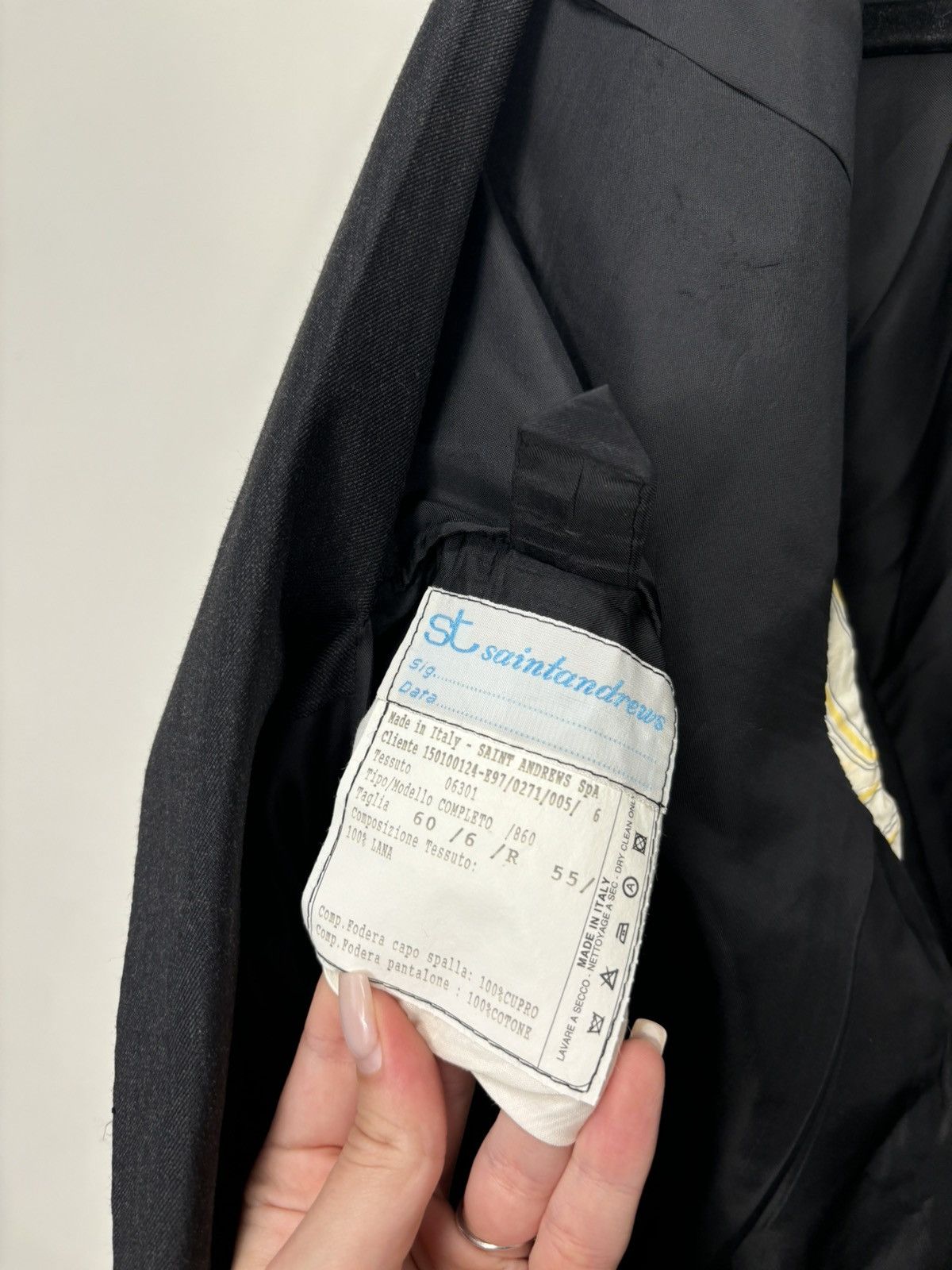 Davide Cenci Vintage Davide Cenci Saintandrews Luxury Wool Blazer Jacket Size 50R - 14 Thumbnail
