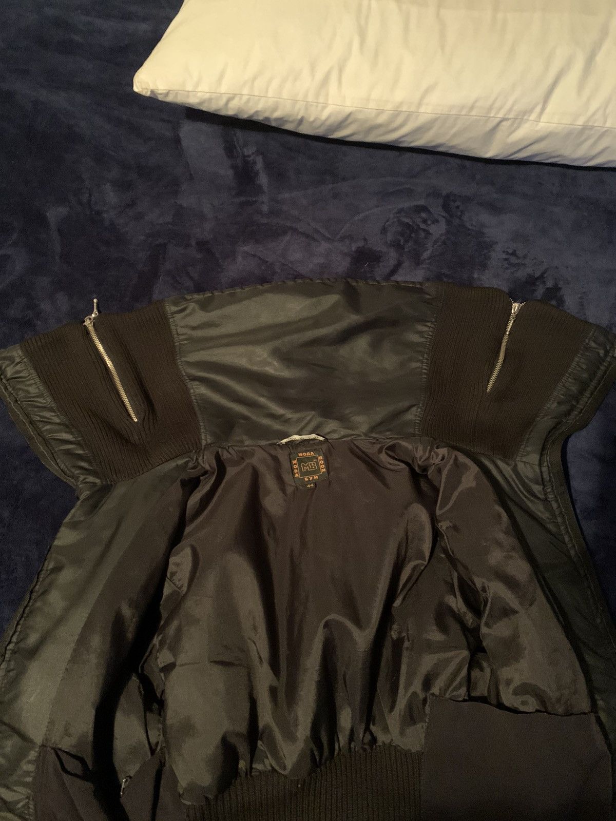 Other Women’s Archive Avant Garde Bomber Jacket Streetwear Fashion Size L / US 10 / IT 46 - 6 Thumbnail
