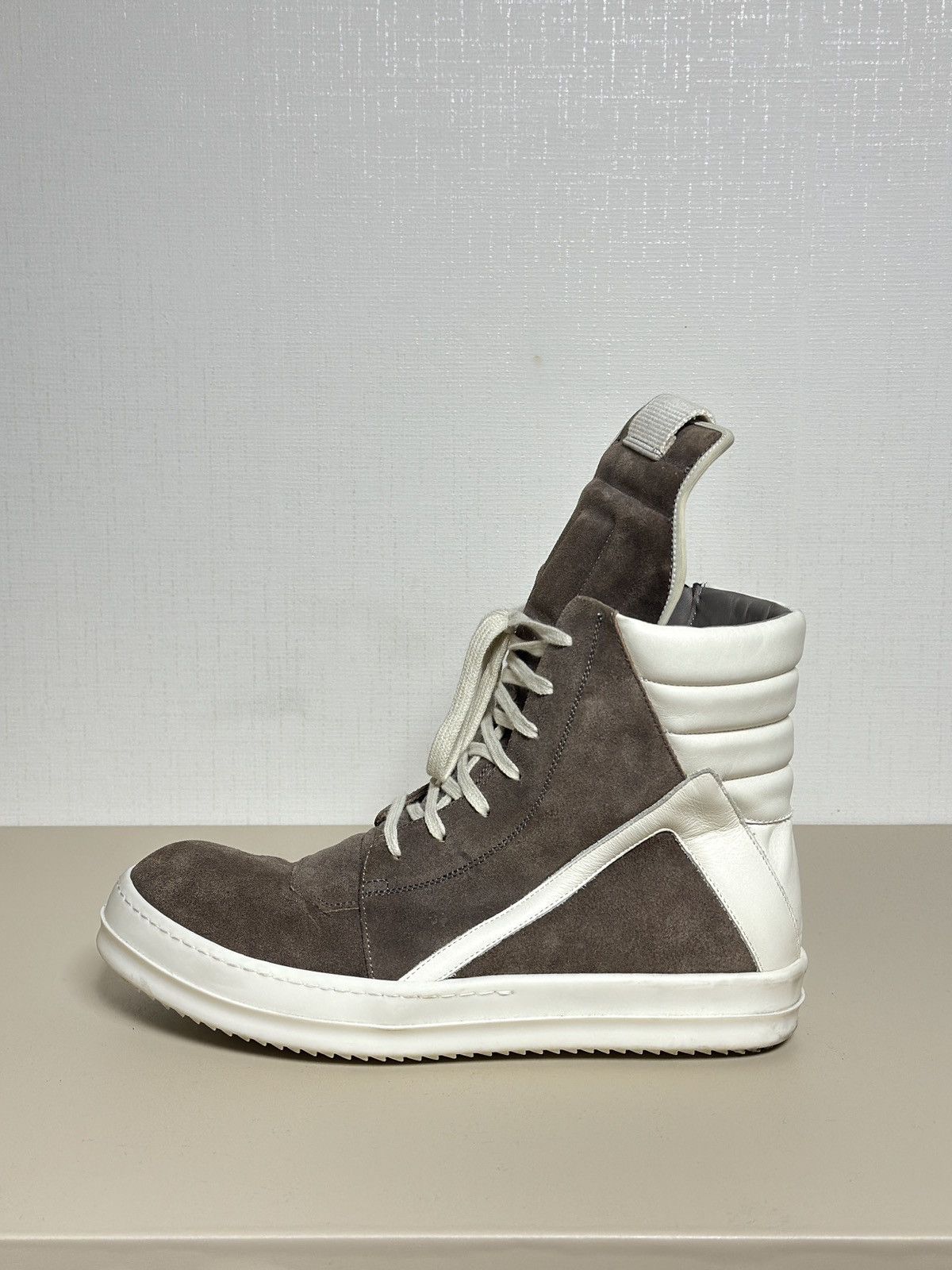 image of Rick Owens Geobaskets Shoes in Brown, Men's (Size 11)
