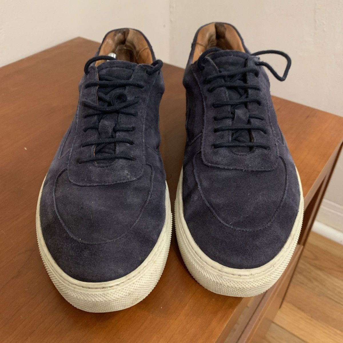 Oliver Sweeney Oliver Sweeney Blue Suede Sneakers UK7/US8 Made In Italy Size US 8 / EU 41 - 1 Thumbnail