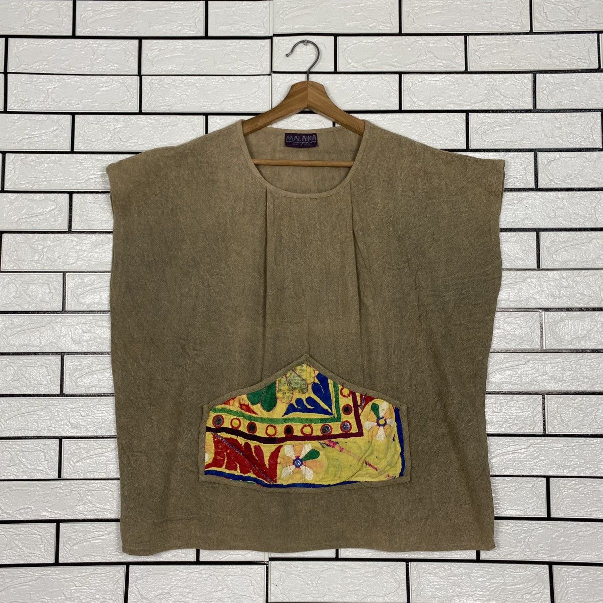 Japanese Brand 🔥OVERSIZED PONCHOS MALAIKA NATIVE ISSEY MIYAKE Size US M / EU 48-50 / 2 - 1 Thumbnail