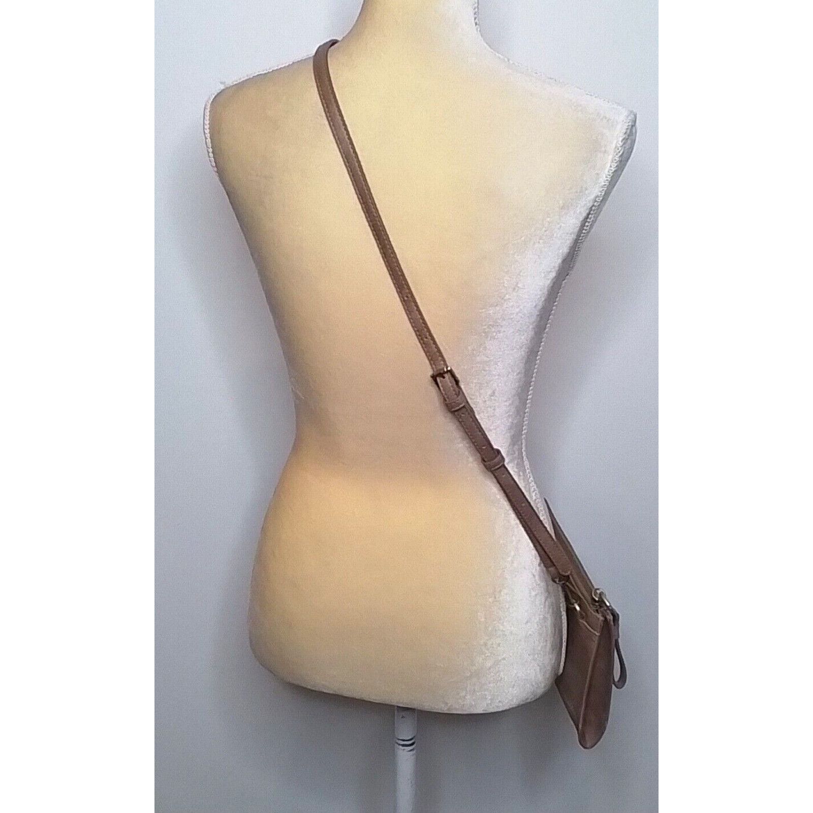 Other Joy Susan Purse Brown Crossbody Clutch New w/o Tags Size ONE SIZE - 4 Thumbnail