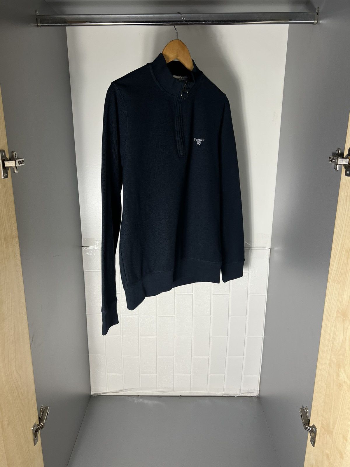 Barbour VINTAGE BARBOUR INTERNATIONAL 1/3 ZIP SWEATER CASUAL Y2K 90s Size US M / EU 48-50 / 2 - 4 Thumbnail