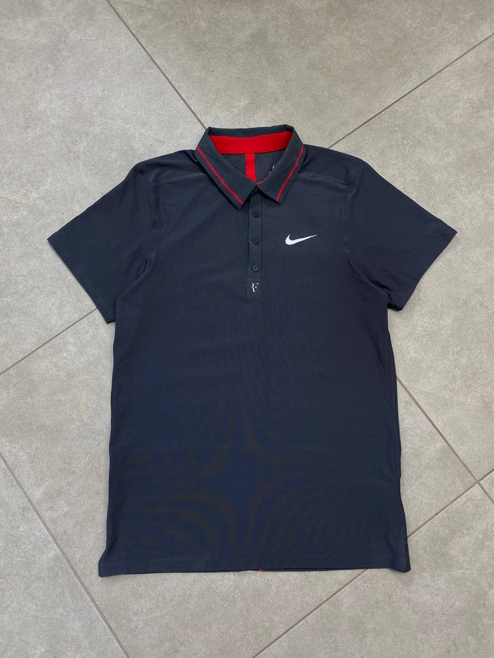 Nike Nike RF Roger Federer 2011 US OPEN Polo Buttons Shirt Size US S / EU 44-46 / 1 - 1 Thumbnail